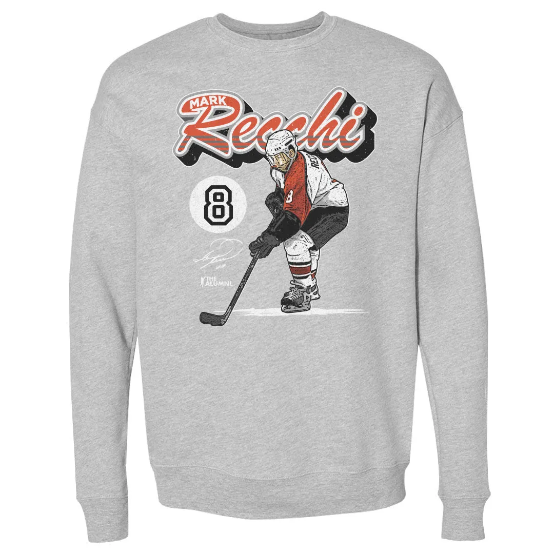 Mark Recchi Philadelphia Retro Script WHT sold by 500 Level
