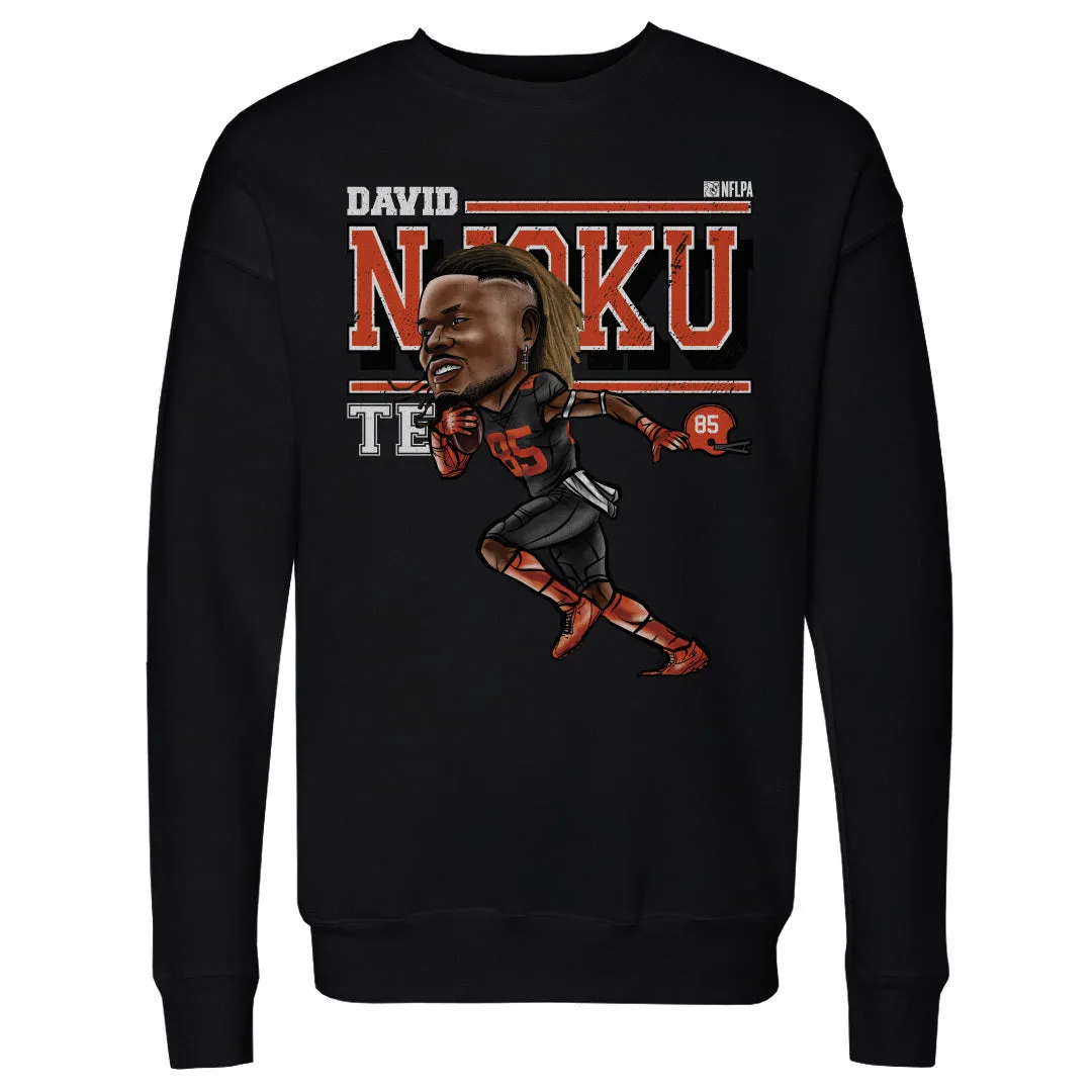 David Njoku Cleveland Cartoon WHT sold by 500 Level product image thumbnail 2