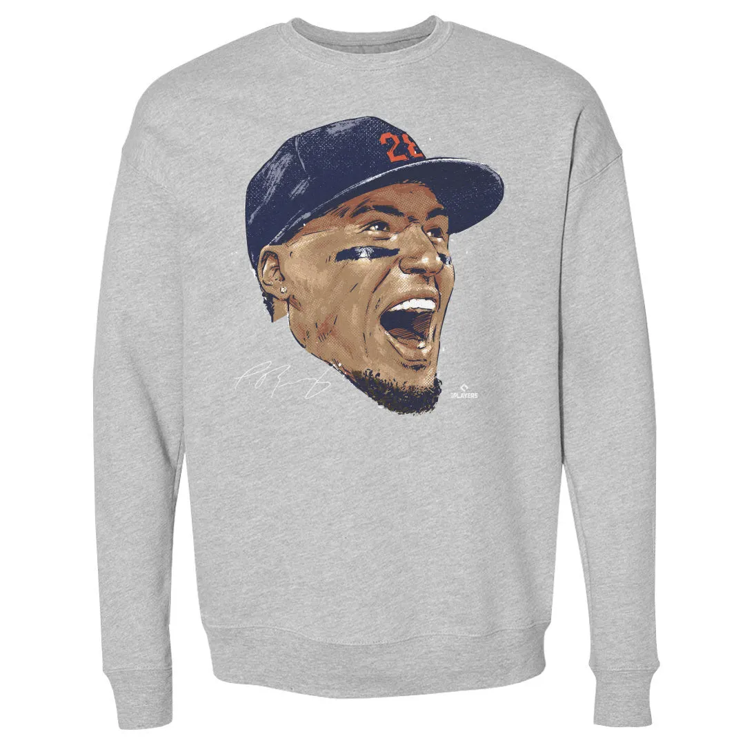 Javier Baez Detroit Portrait WHT sold by 500 Level