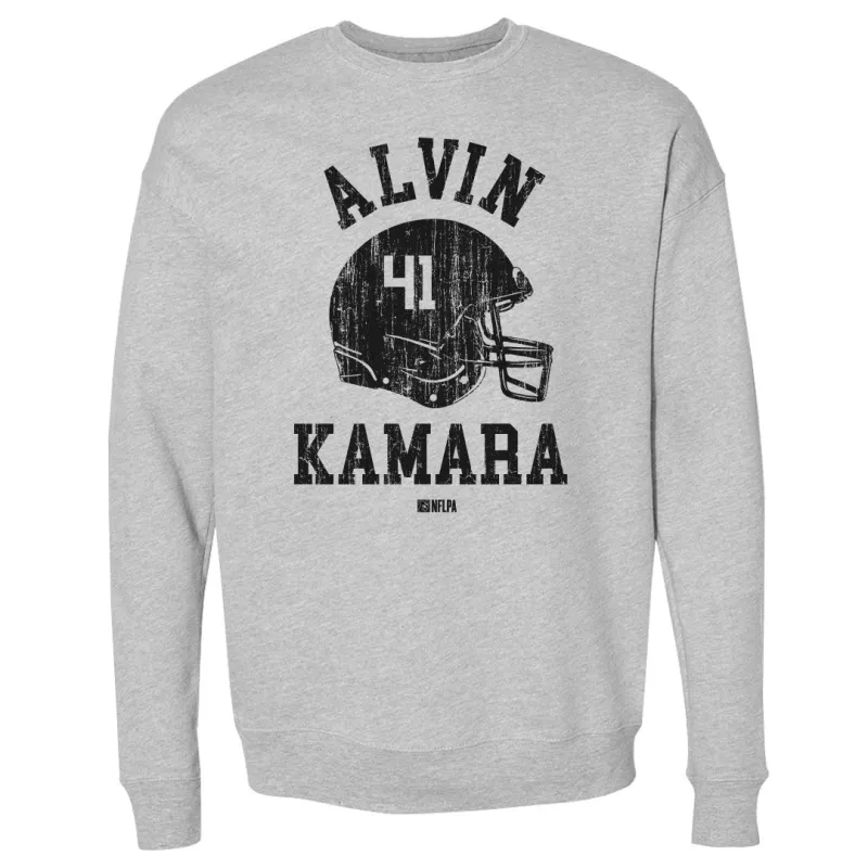 Alvin Kamara New Orleans Helmet Font sold by 500 Level