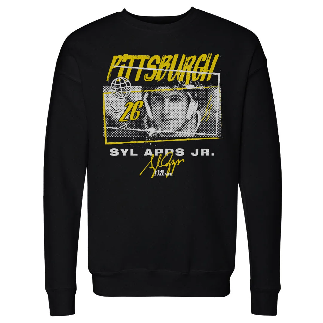 Syl Apps Jr. Pittsburgh Tones WHT sold by 500 Level product image thumbnail 2