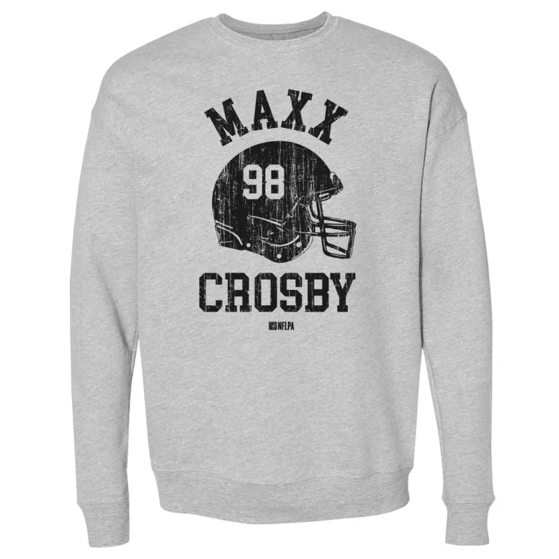 Maxx Crosby Las Vegas Helmet Font sold by 500 Level