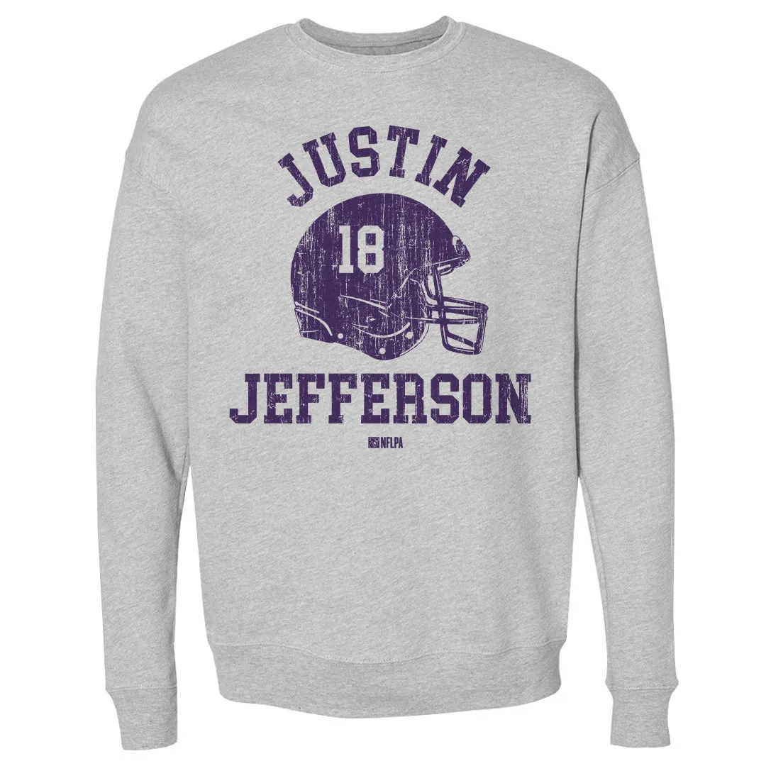 Justin Jefferson Minnesota Helmet Font sold by 500 Level product image thumbnail 2