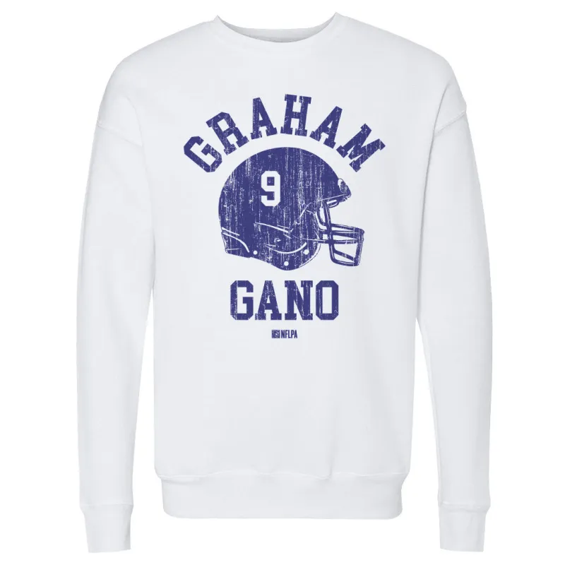Graham Gano New York G Helmet Font sold by 500 Level