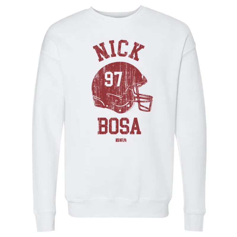 Nick Bosa San Francisco Helmet Font sold by 500 Level