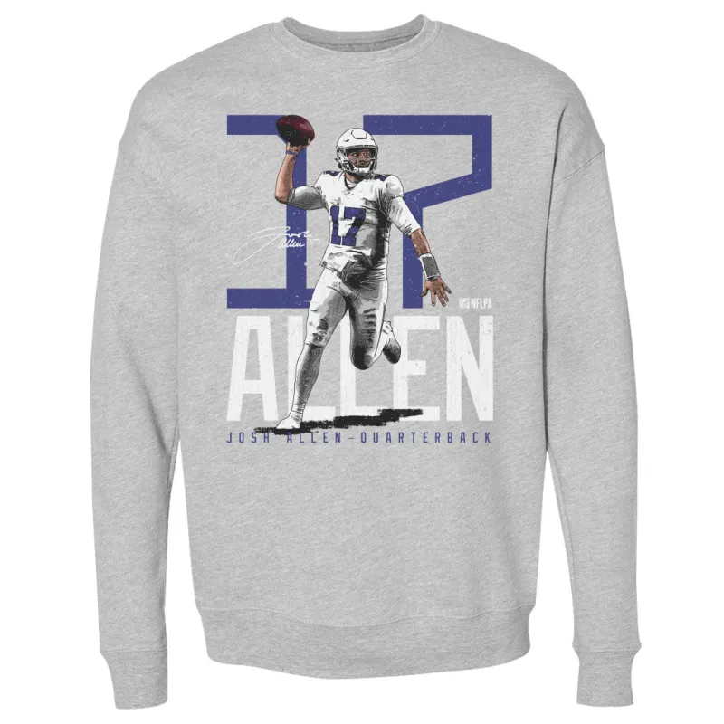 Josh Allen Buffalo Bold Number WHT made by 500 Level