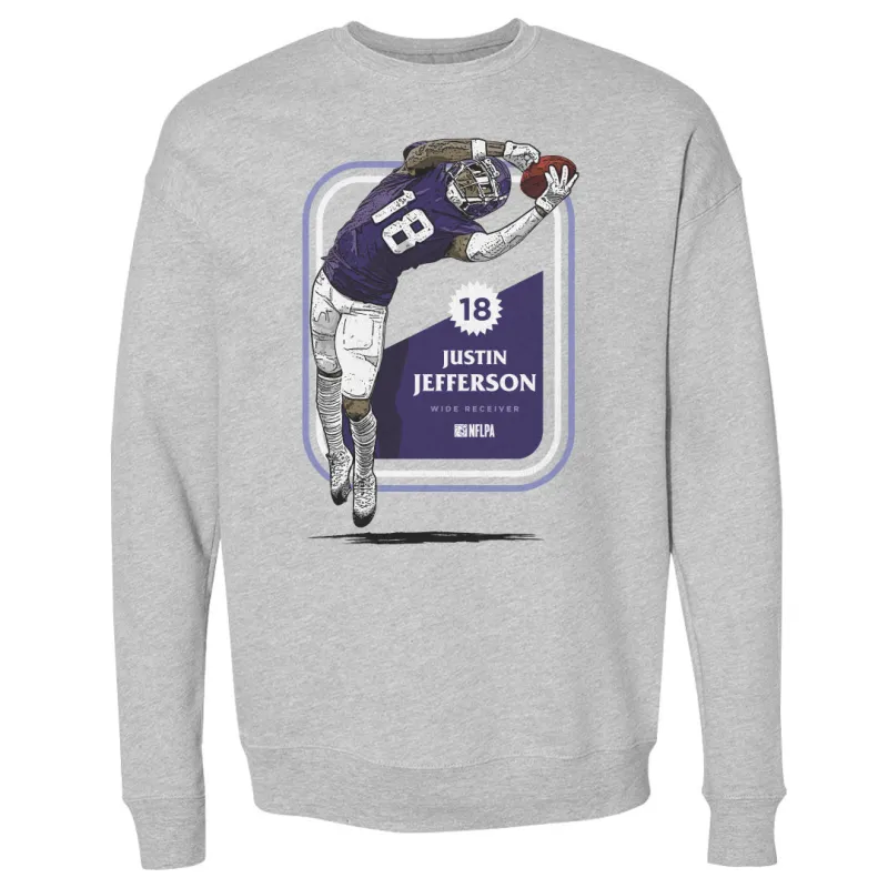 Justin Jefferson Minnesota Classic Card WHT sold by 500 Level