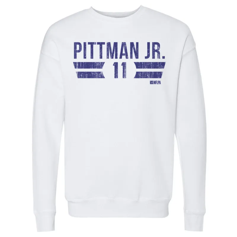 Michael Pittman Jr. Indianapolis Font sold by 500 Level