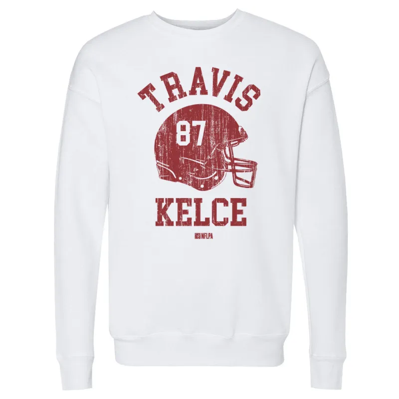 Travis Kelce Kansas City Helmet Font sold by 500 Level