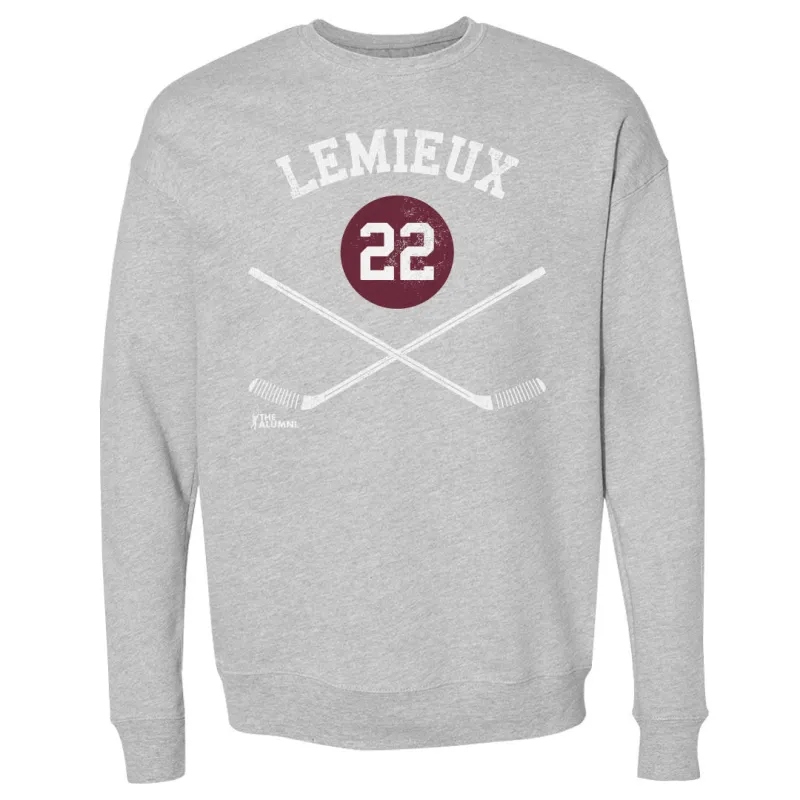 Claude Lemieux Colorado 22 Sticks WHT sold by 500 Level