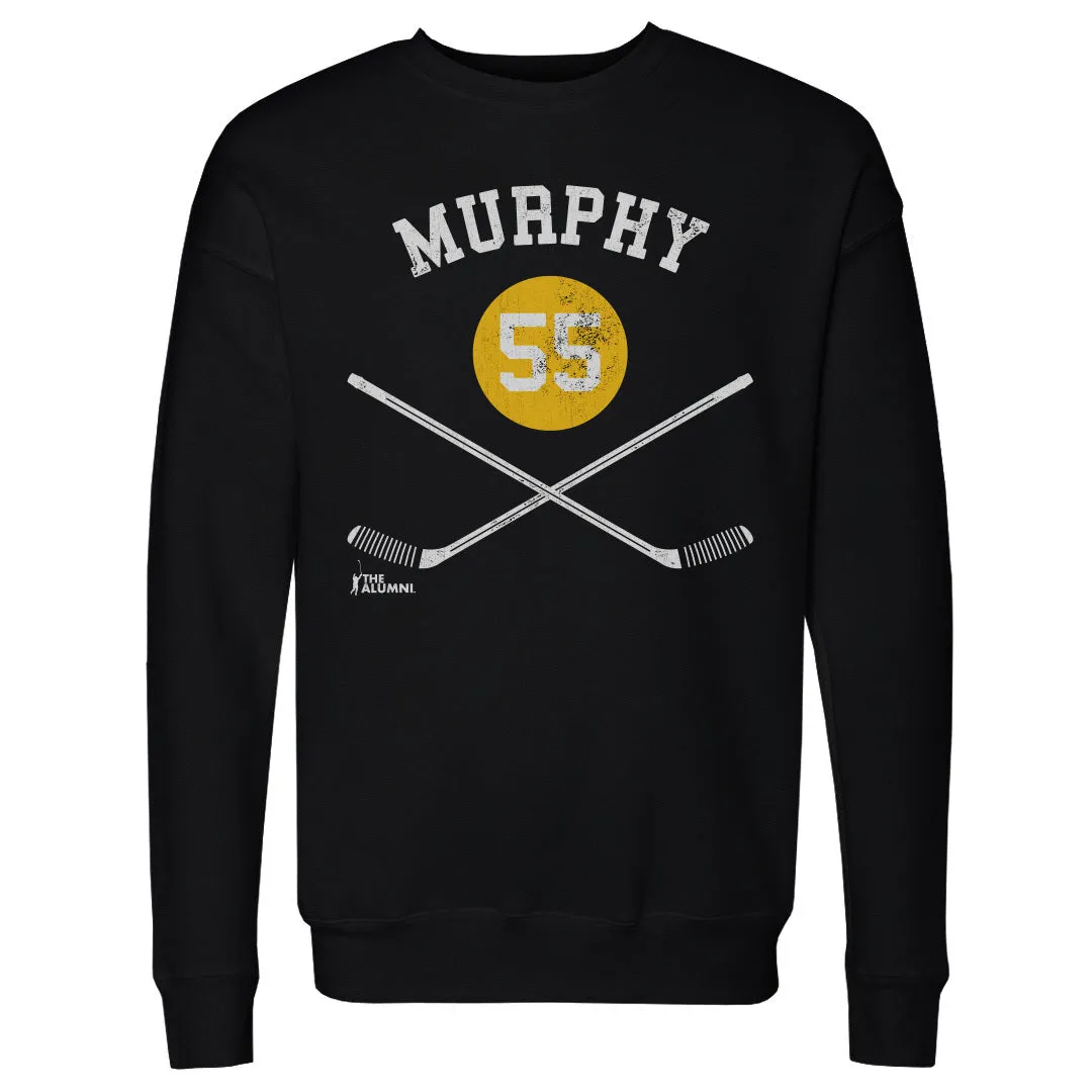 Larry Murphy Pittsburgh 55 Sticks WHT sold by 500 Level