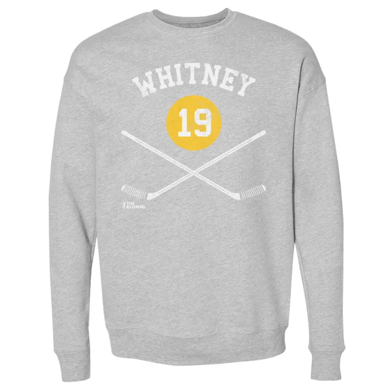Ryan Whitney Pittsburgh 19 Sticks WHT sold by 500 Level