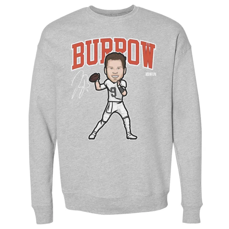 Joe Burrow Cincinnati Toon WHT sold by 500 Level