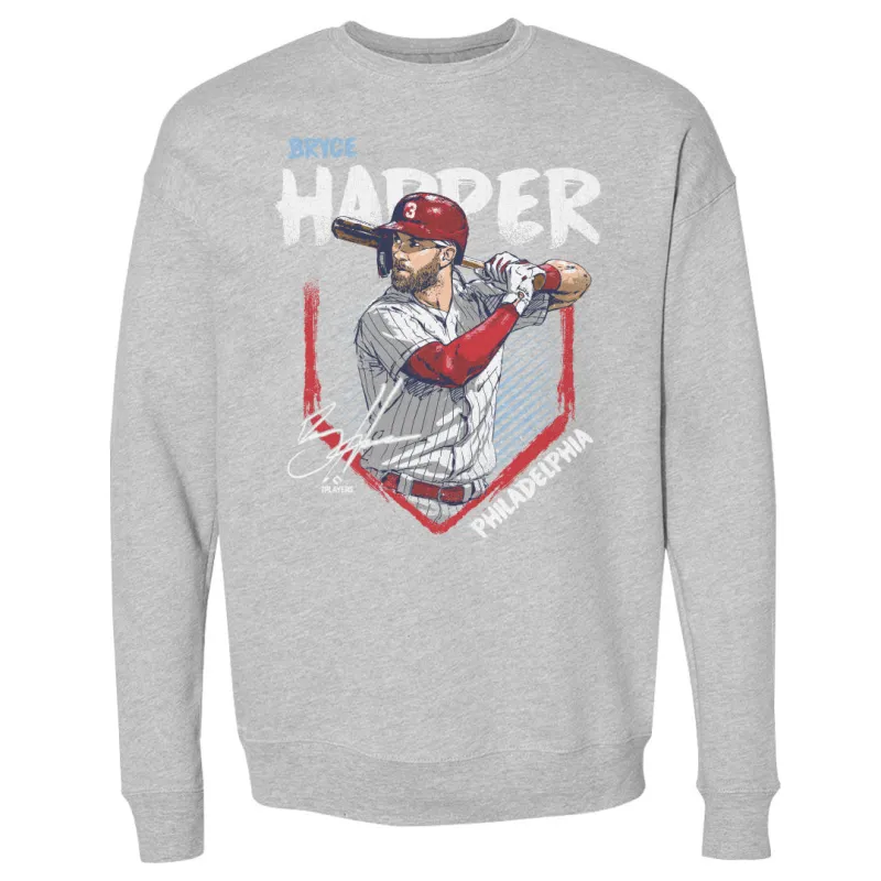 Bryce Harper Philadelphia Base WHT sold by 500 Level