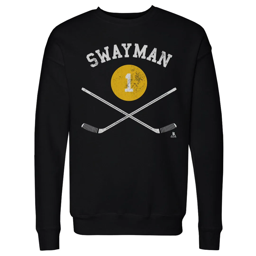 Jeremy Swayman Boston Sticks WHT sold by 500 Level product image thumbnail 2