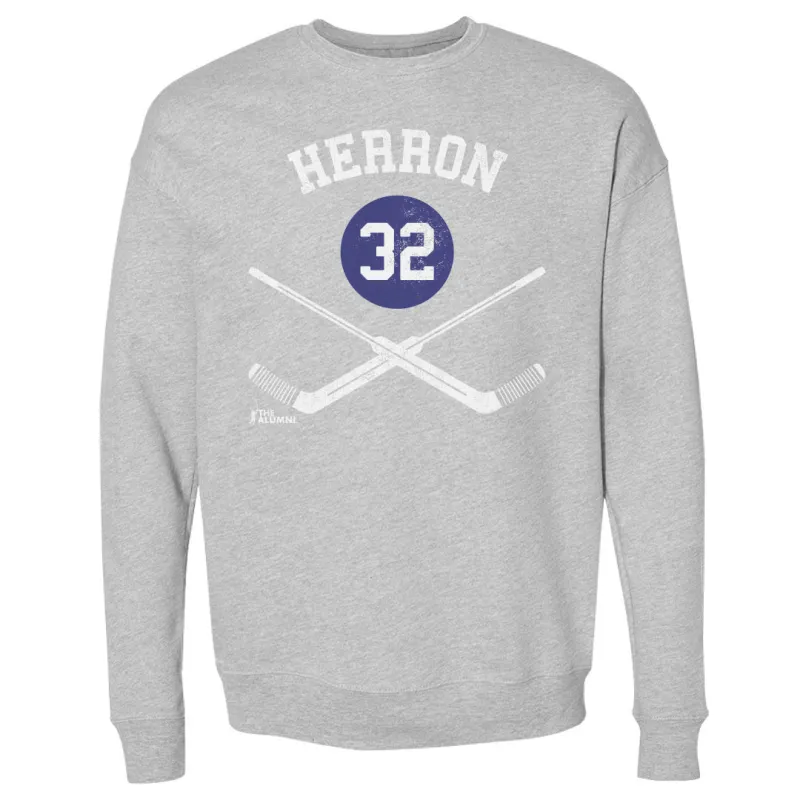 Denis Herron Montreal 32 Goalie Sticks WHT made by 500 Level