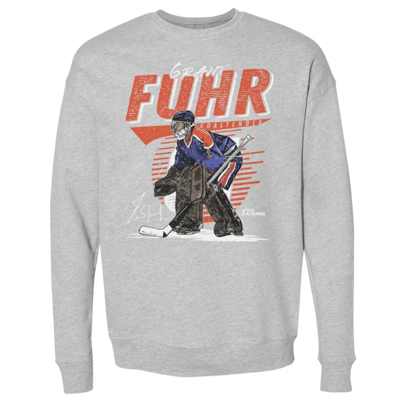 Grant Fuhr Edmonton Comet WHT sold by 500 Level
