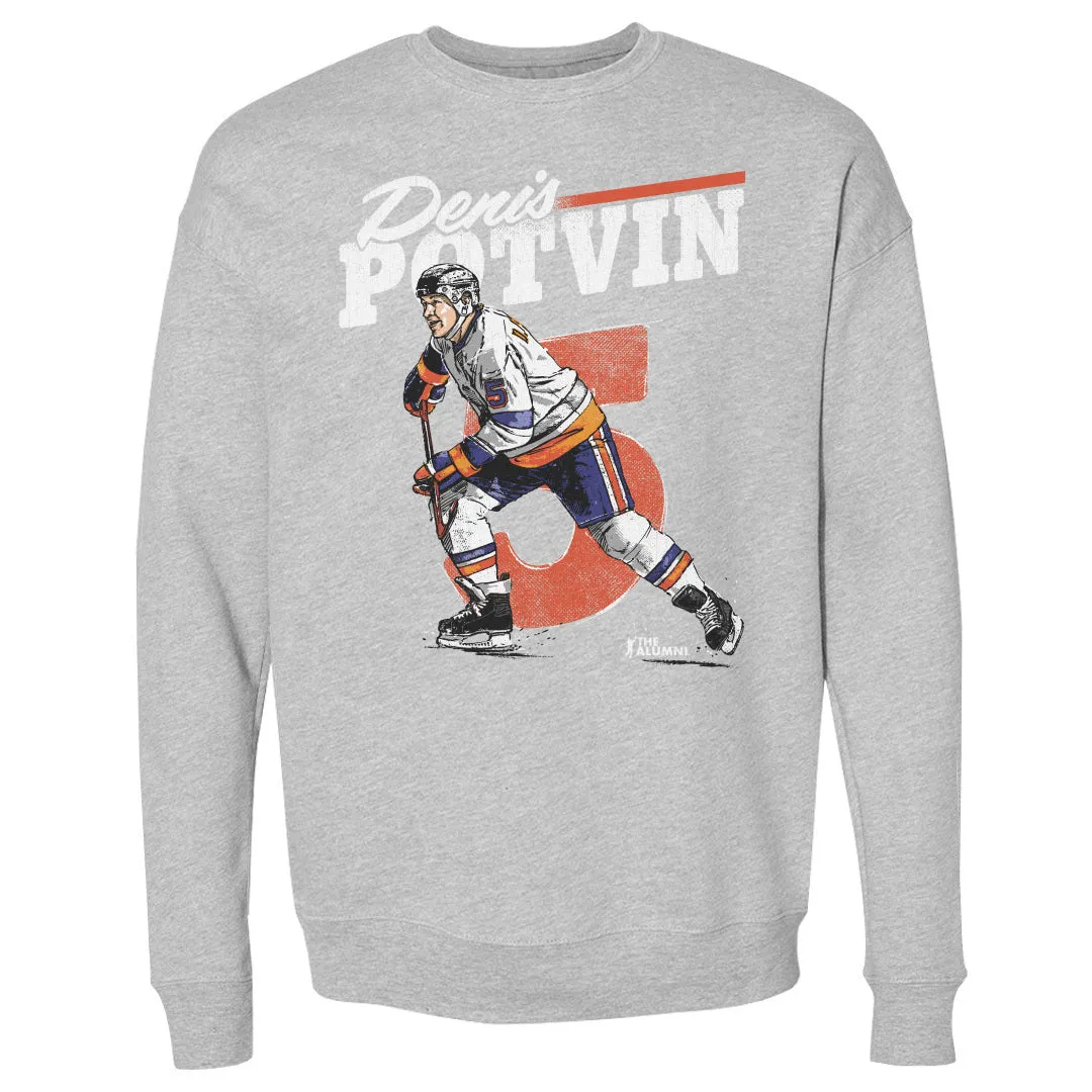 Denis Potvin New York I Retro WHT sold by 500 Level