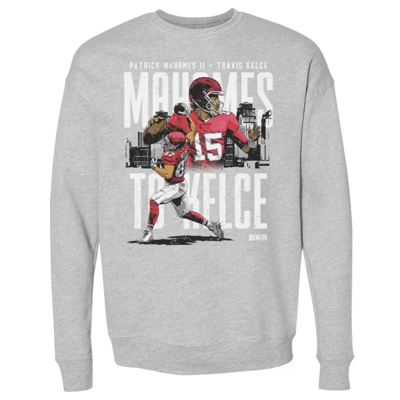 Patrick Mahomes & Travis Kelce Kansas City Connection WHT sold by 500 Level