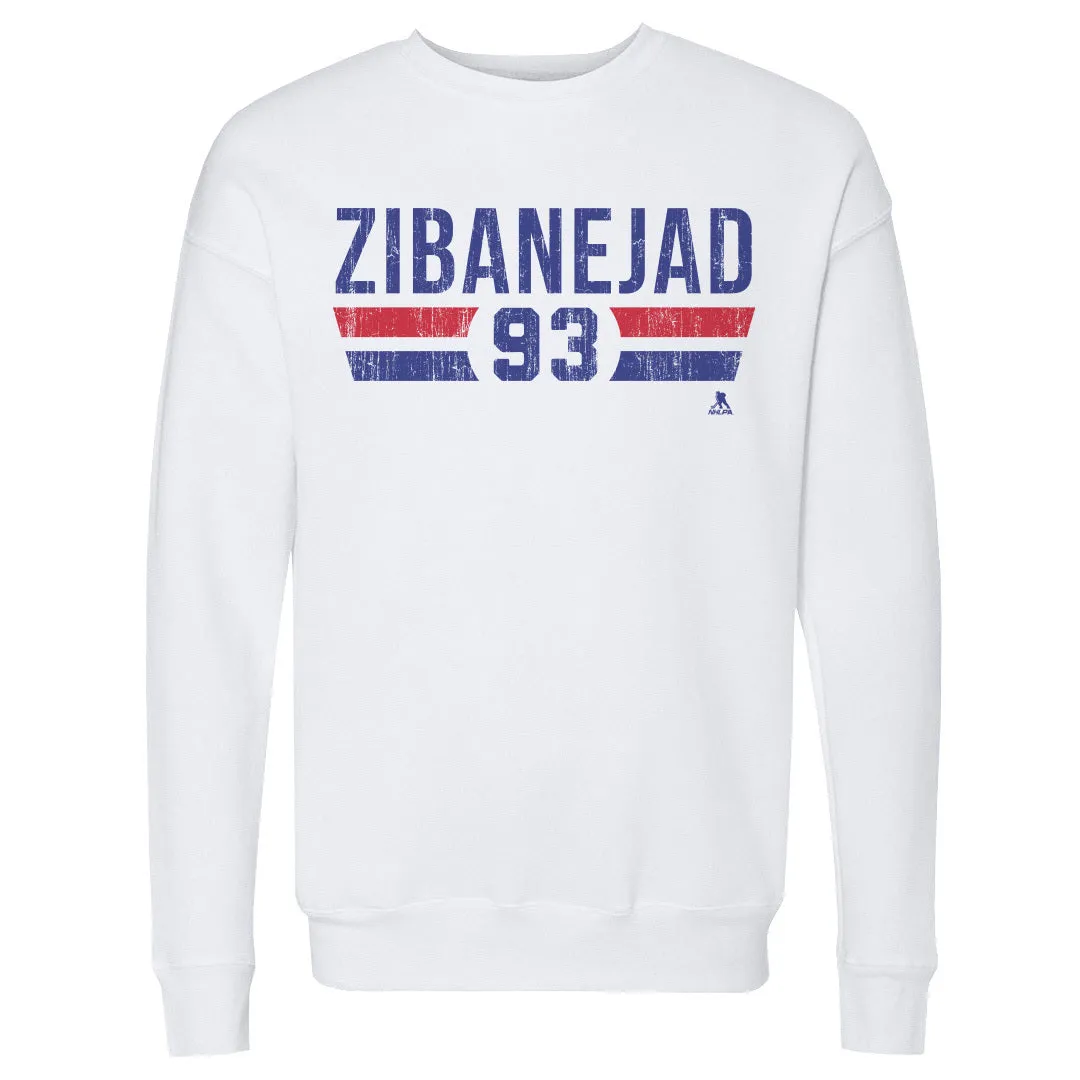 Mika Zibanejad New York R Font sold by 500 Level product image thumbnail 2