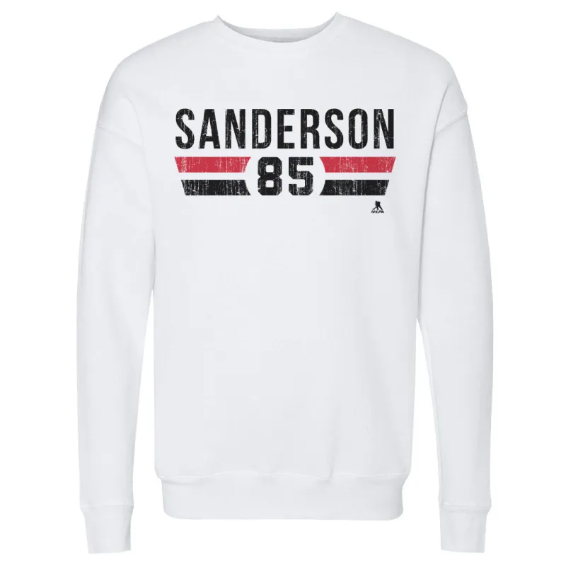 Jake Sanderson Ottawa Font sold by 500 Level
