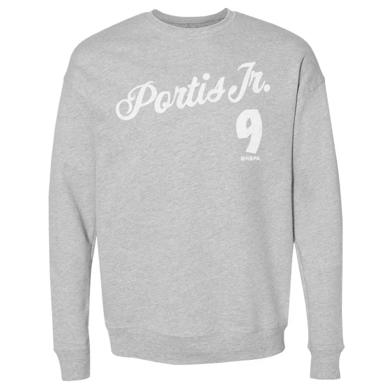 Bobby Portis Milwaukee Script WHT sold by 500 Level