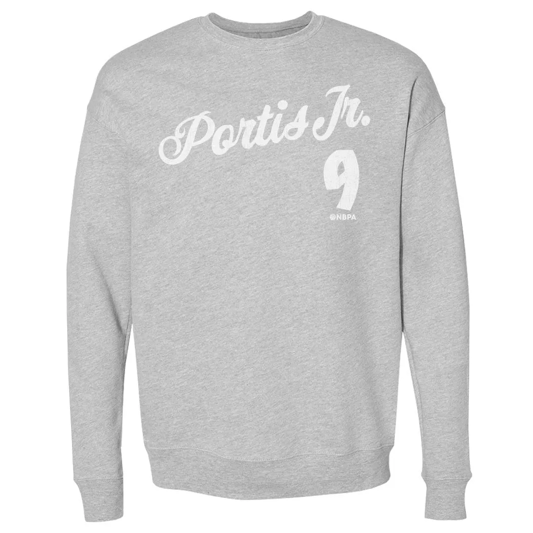 Bobby Portis Milwaukee Script WHT sold by 500 Level