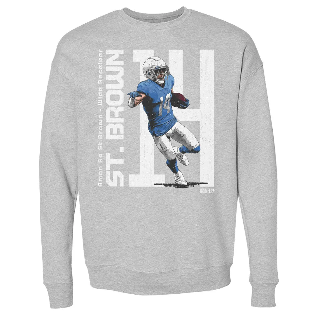 Amon-Ra St. Brown Detroit Vertical WHT sold by 500 Level