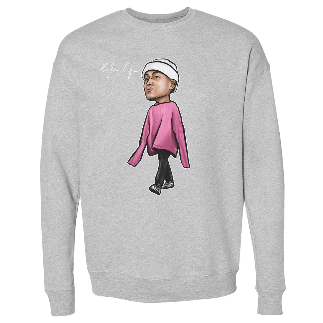 Kyle Kuzma Pink Sweater WHT sold by 500 Level