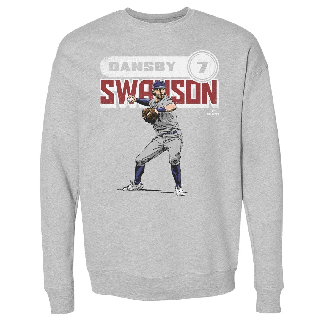 Dansby Swanson Chicago C Retro WHT sold by 500 Level