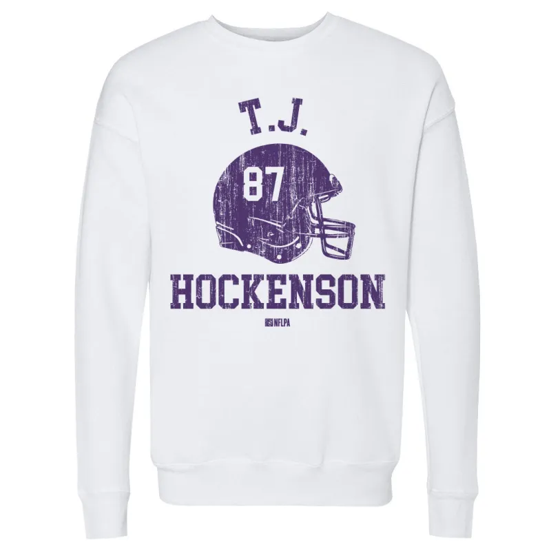 T.J. Hockenson Minnesota Helmet Font sold by 500 Level