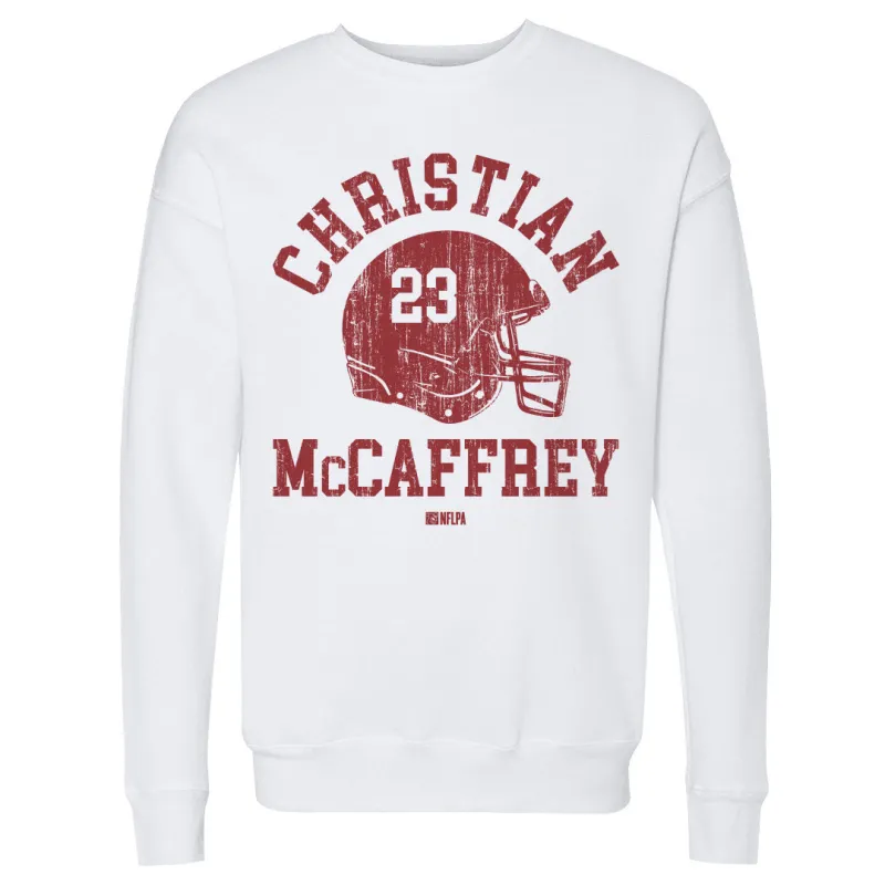 Christian McCaffrey San Francisco Helmet Font sold by 500 Level