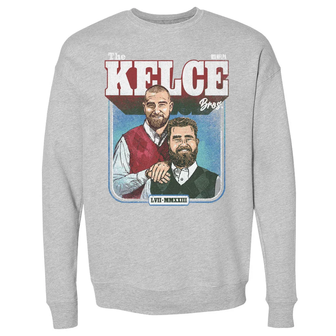 Jason Kelce & Travis Kelce The Kelce Bros WHT sold by 500 Level product image thumbnail 2