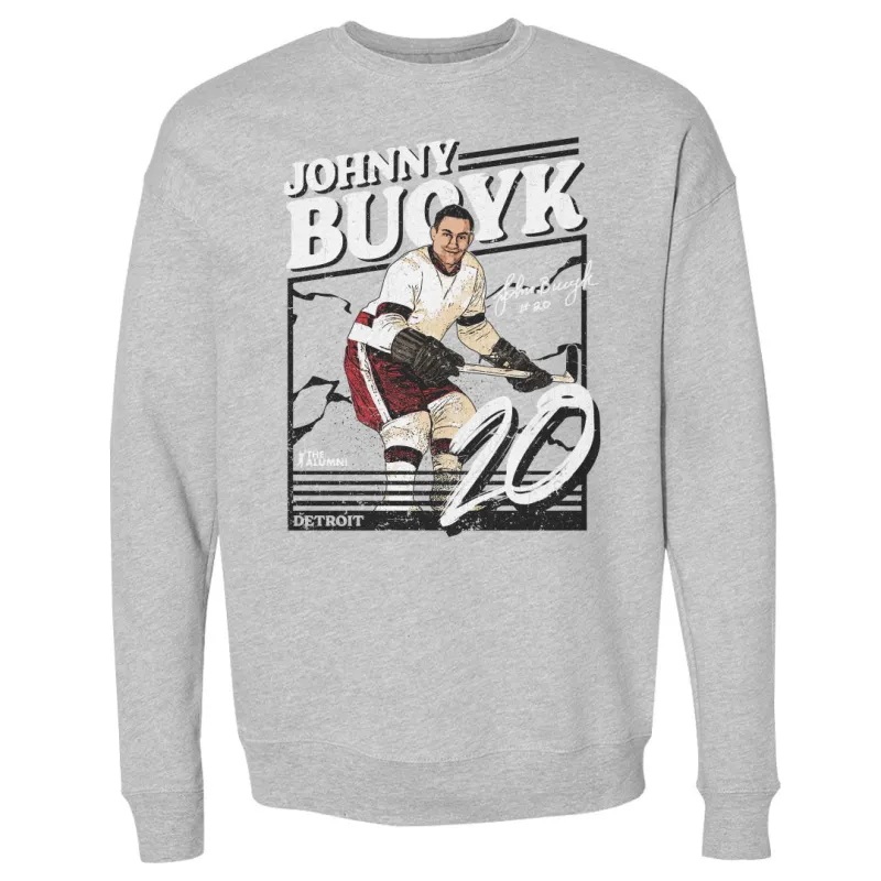 Johnny Bucyk Detroit Power WHT sold by 500 Level