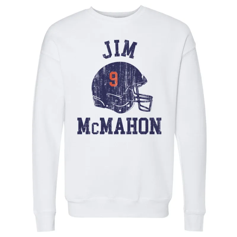 Jim McMahon Chicago Helmet Font sold by 500 Level