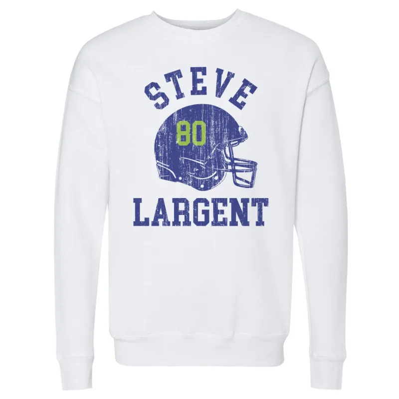 Steve Largent Seattle Helmet Font sold by 500 Level