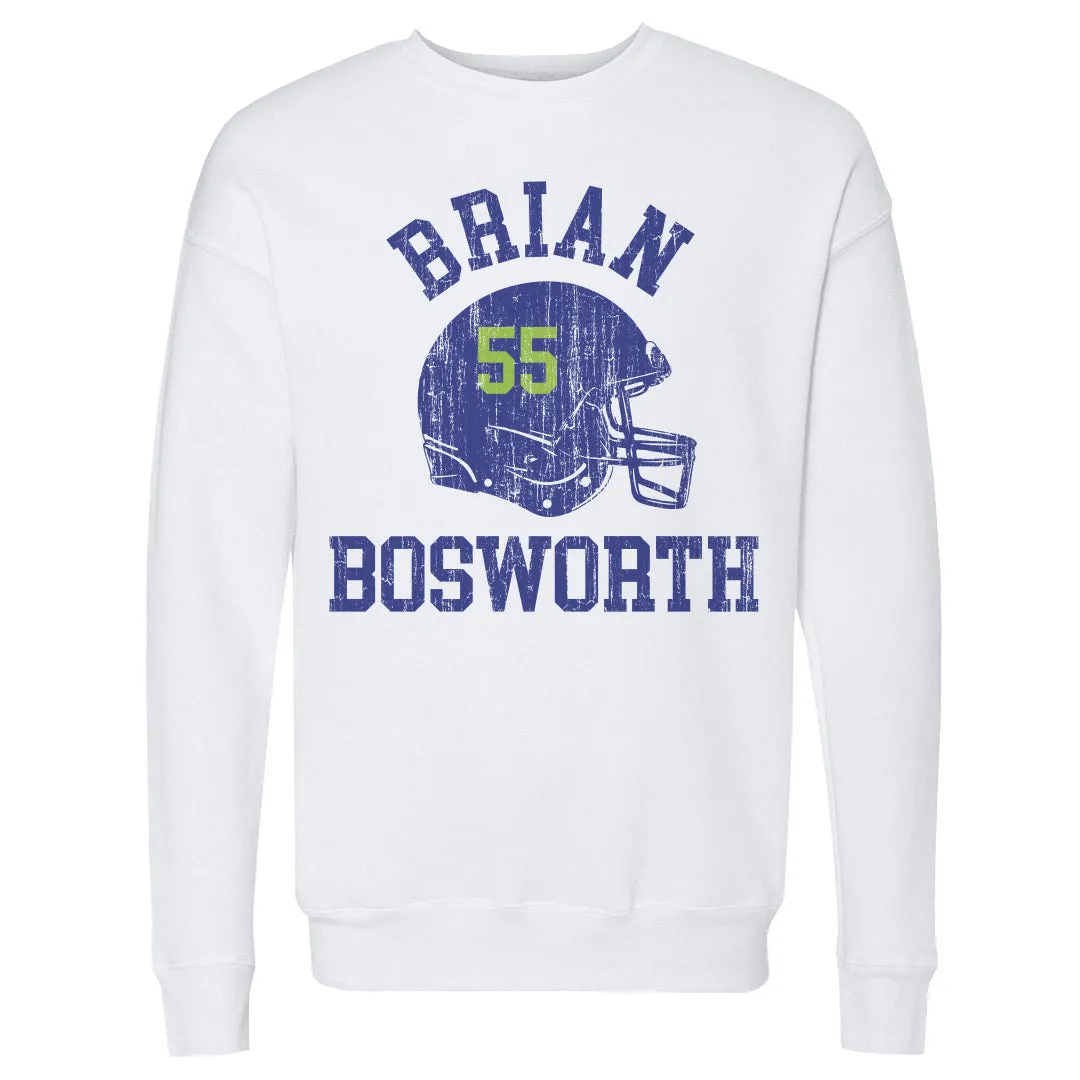 Brian Bosworth Seattle Helmet Font sold by 500 Level