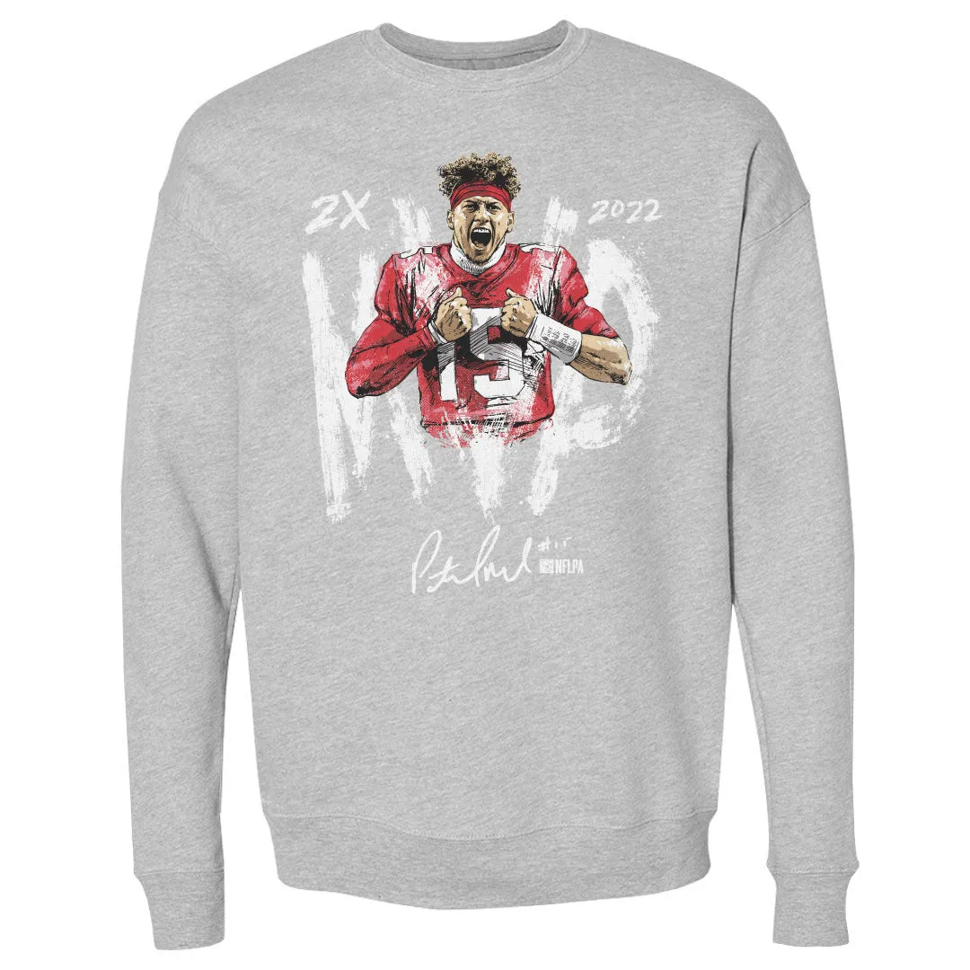 Patrick Mahomes II Kansas City 2X MVP WHT sold by 500 Level