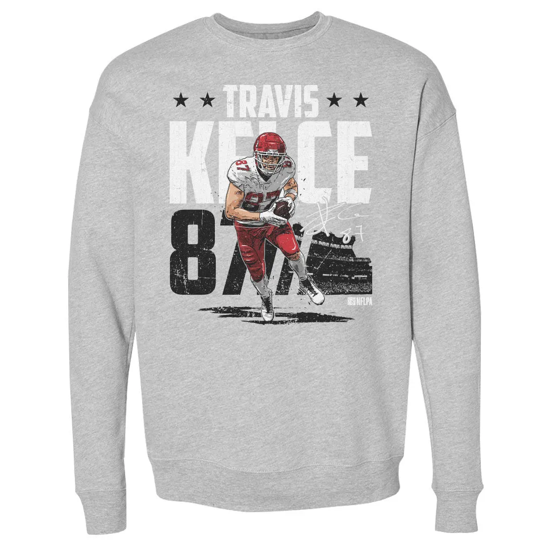 Travis Kelce Kansas City Player Name WHT sold by 500 Level
