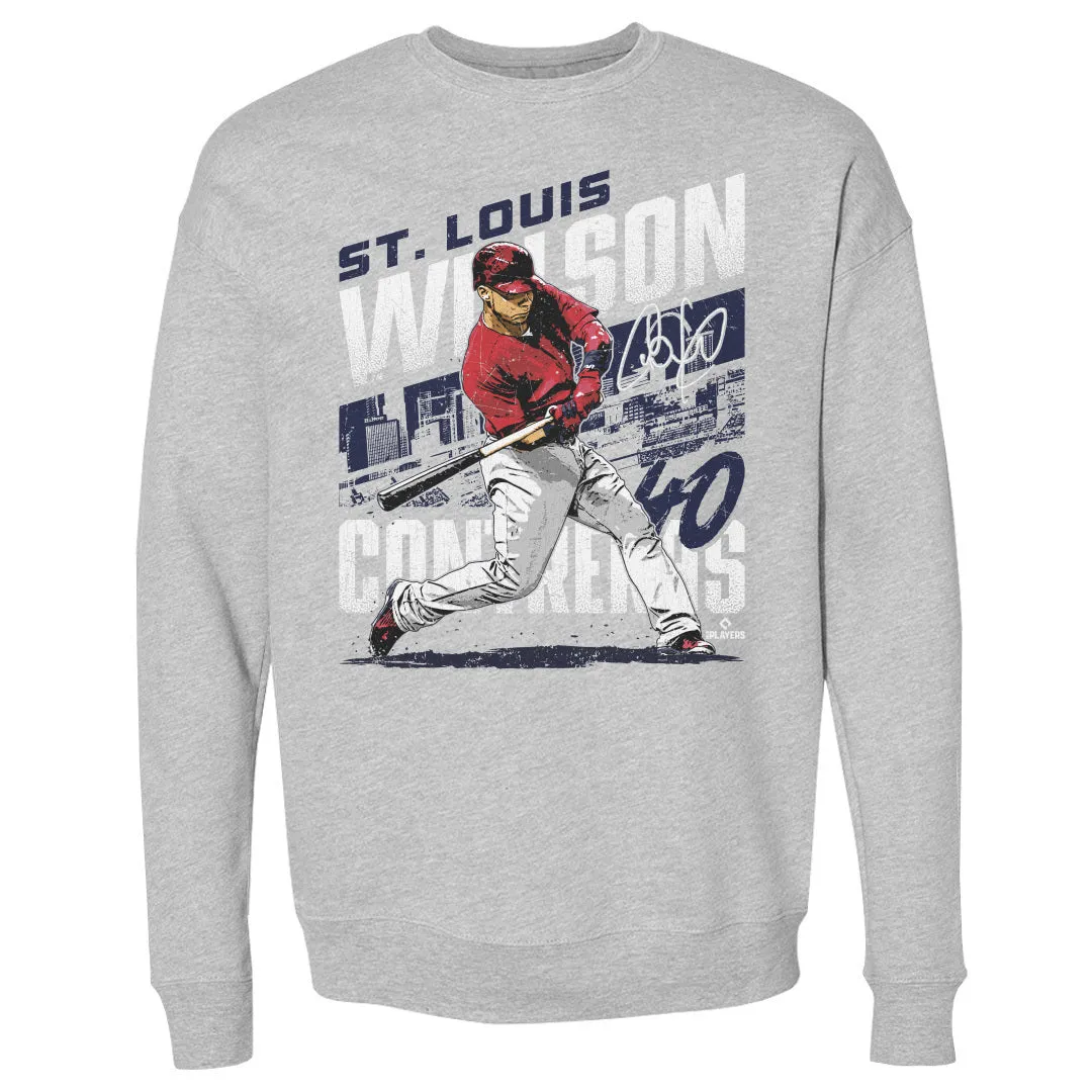 Willson Contreras St. Louis City Name WHT sold by 500 Level