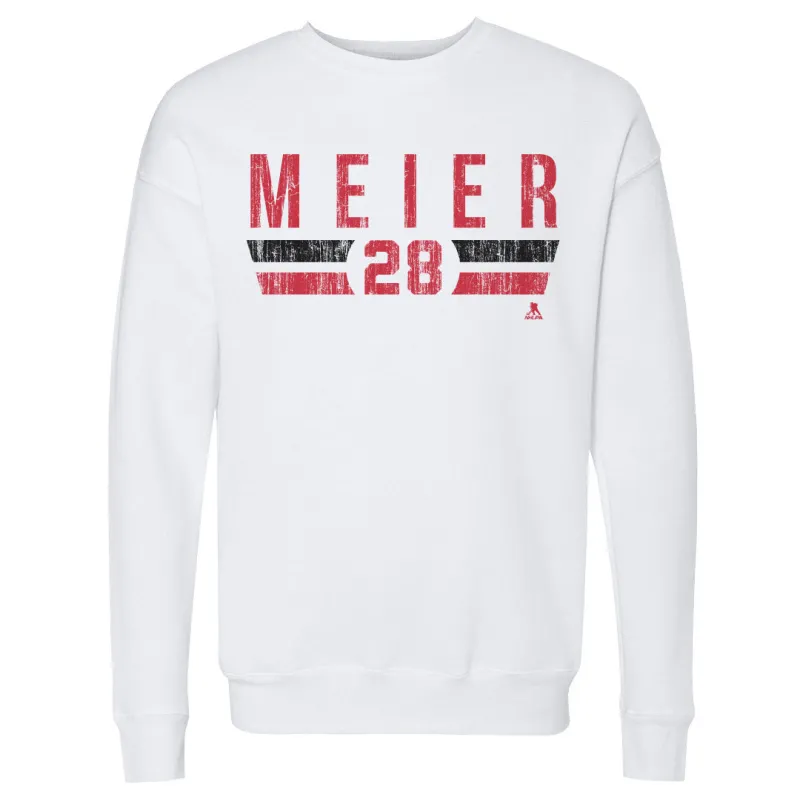 Timo Meier New Jersey Font made by 500 Level