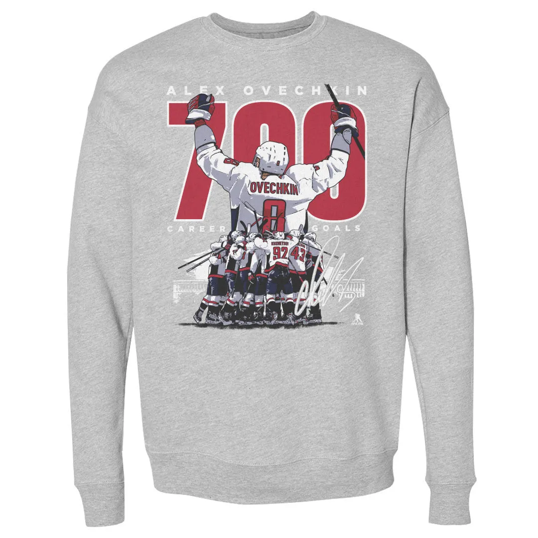 Alex Ovechkin 700 Career Goals WHT sold by 500 Level
