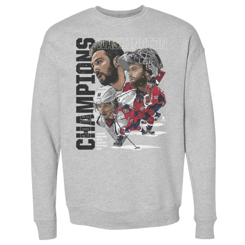Alex Ovechkin Champions Collage K WHT sold by 500 Level