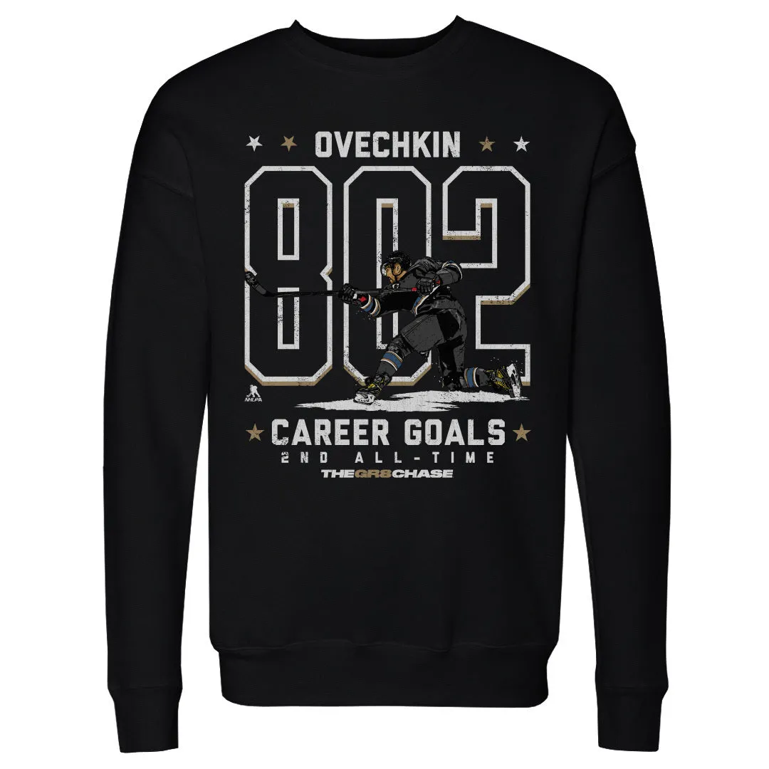 Alex Ovechkin Washington 802 Goals Retro WHT sold by 500 Level