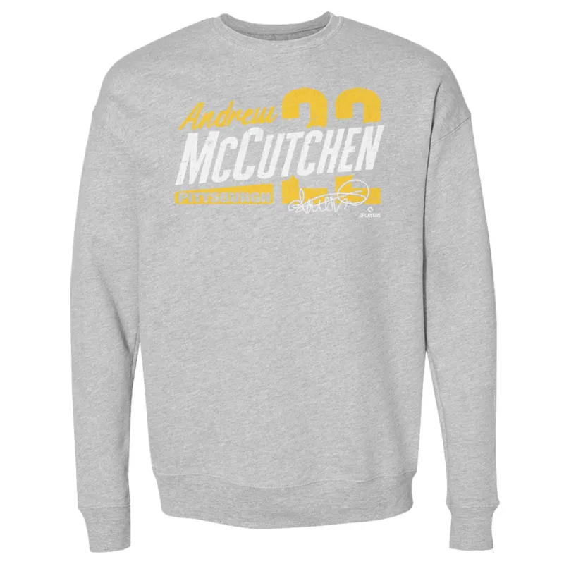 Andrew McCutchen Pittsburgh Type Slant WHT sold by 500 Level