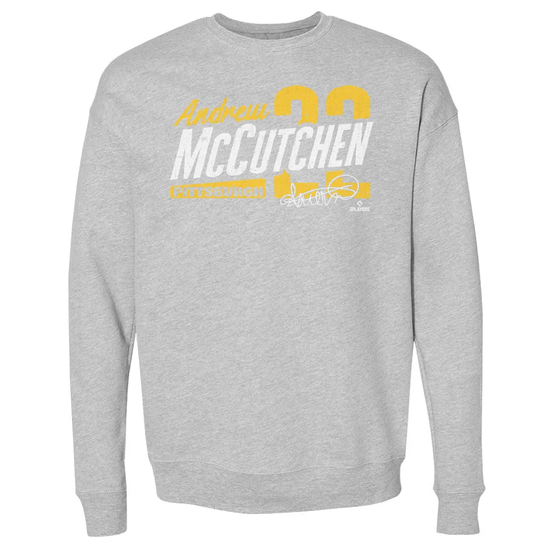 Andrew McCutchen Pittsburgh Type Slant WHT sold by 500 Level