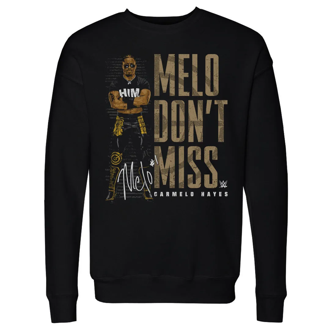 Carmelo Hayes Melo Don't Miss WHT sold by 500 Level