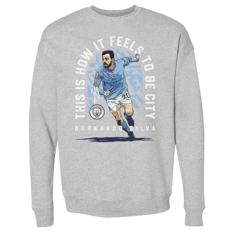 Bernardo Silva Manchester City To Be City WHT sold by 500 Level