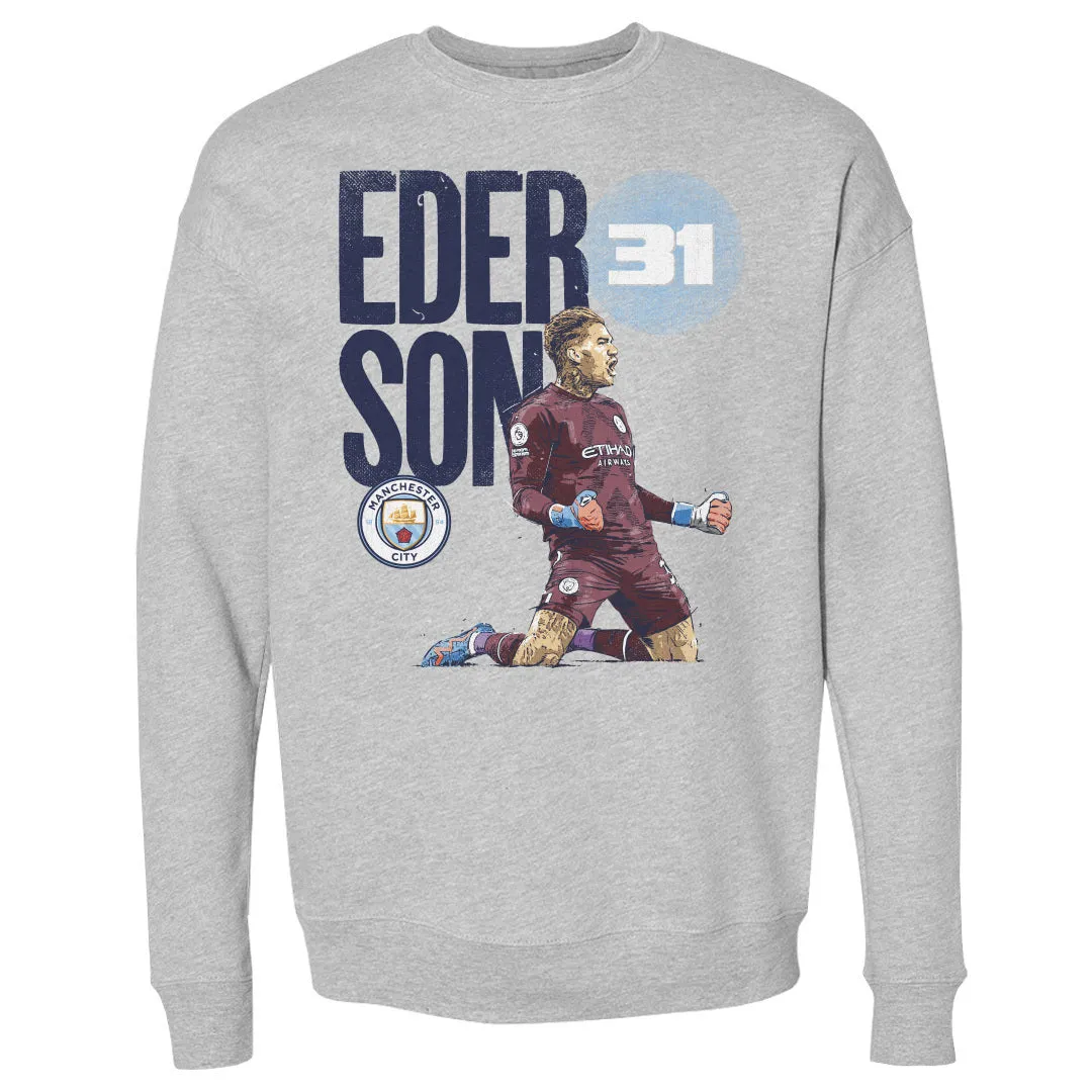 Ederson Manchester City Bold WHT sold by 500 Level