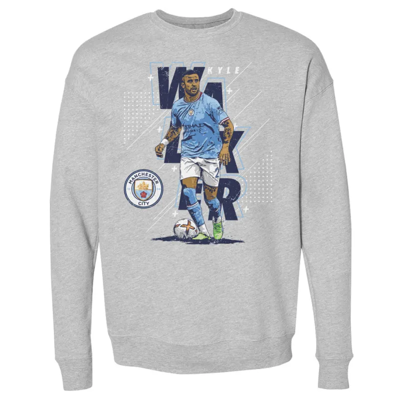Kyle Walker Manchester City Abstract Name WHT sold by 500 Level